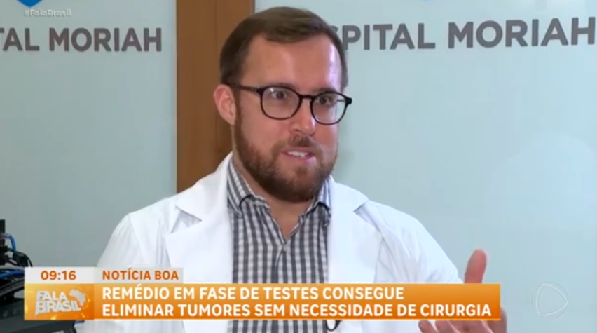 Remédio em fase de teste consegue eliminar tumores sem necessidade de cirurgia