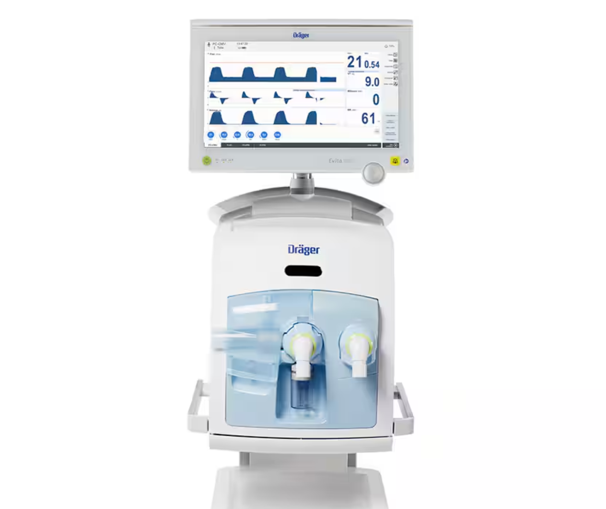 VENTILAÇÃO MECÂNICA - VENTILADORES DRAEGER